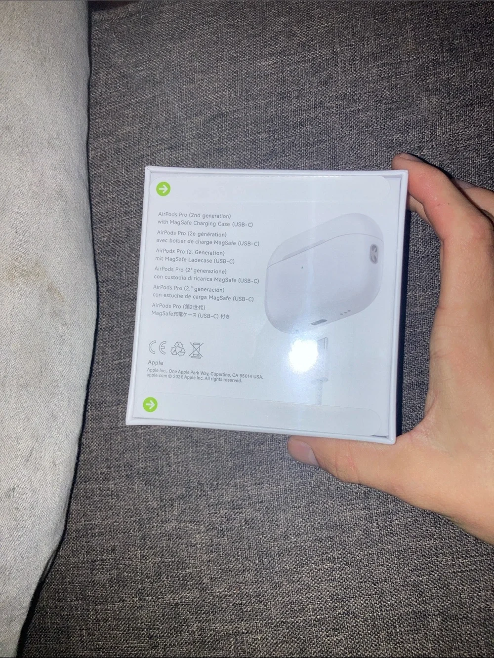 Apple AirPods Pro (White) Wireless Earbuds with Charging Case